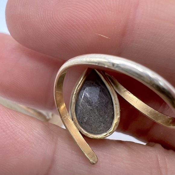 Hand made authentic Laborite‎ ring - Picture 7 of 8